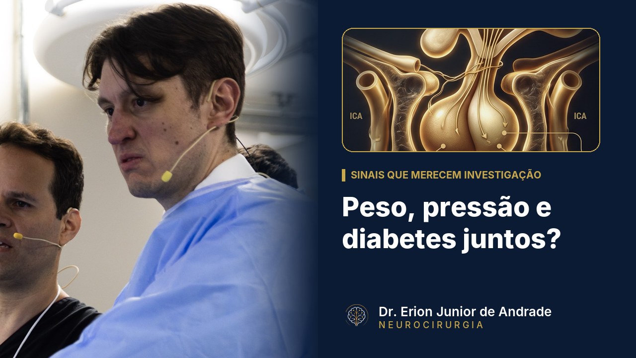 Ganho de peso, pressão alta e diabetes juntos? Pode ser doença de Cushing